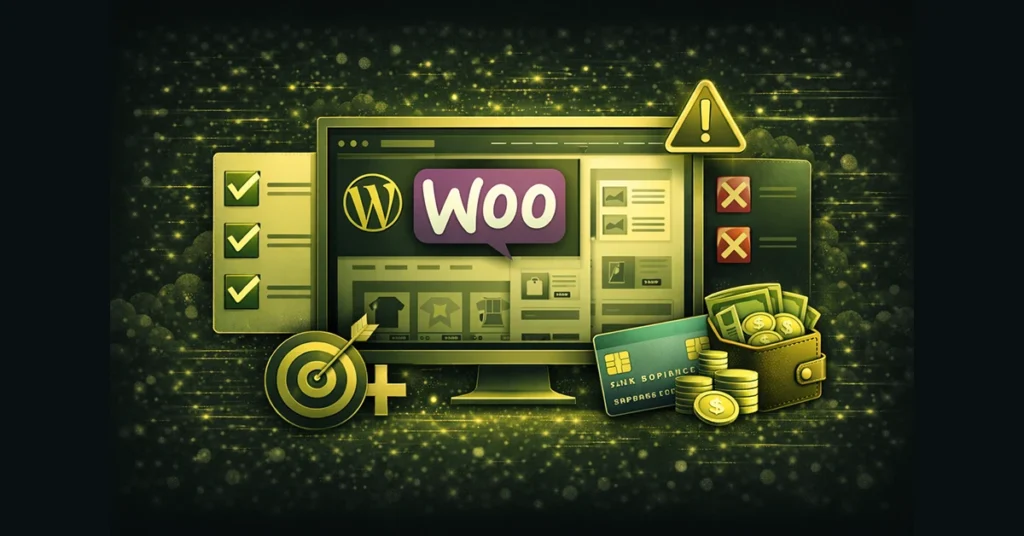 Wordpress plusz WooCommerce webshop keszítés előnyei és hátrányai