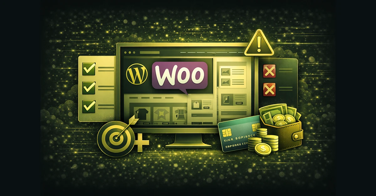WordPress plusz WooCommerce webshop keszítés előnyei és hátrányai